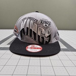 Los Angeles Kings New Era Snapback Hat Cap 9fifty 90s Y2K Streetwear Skater